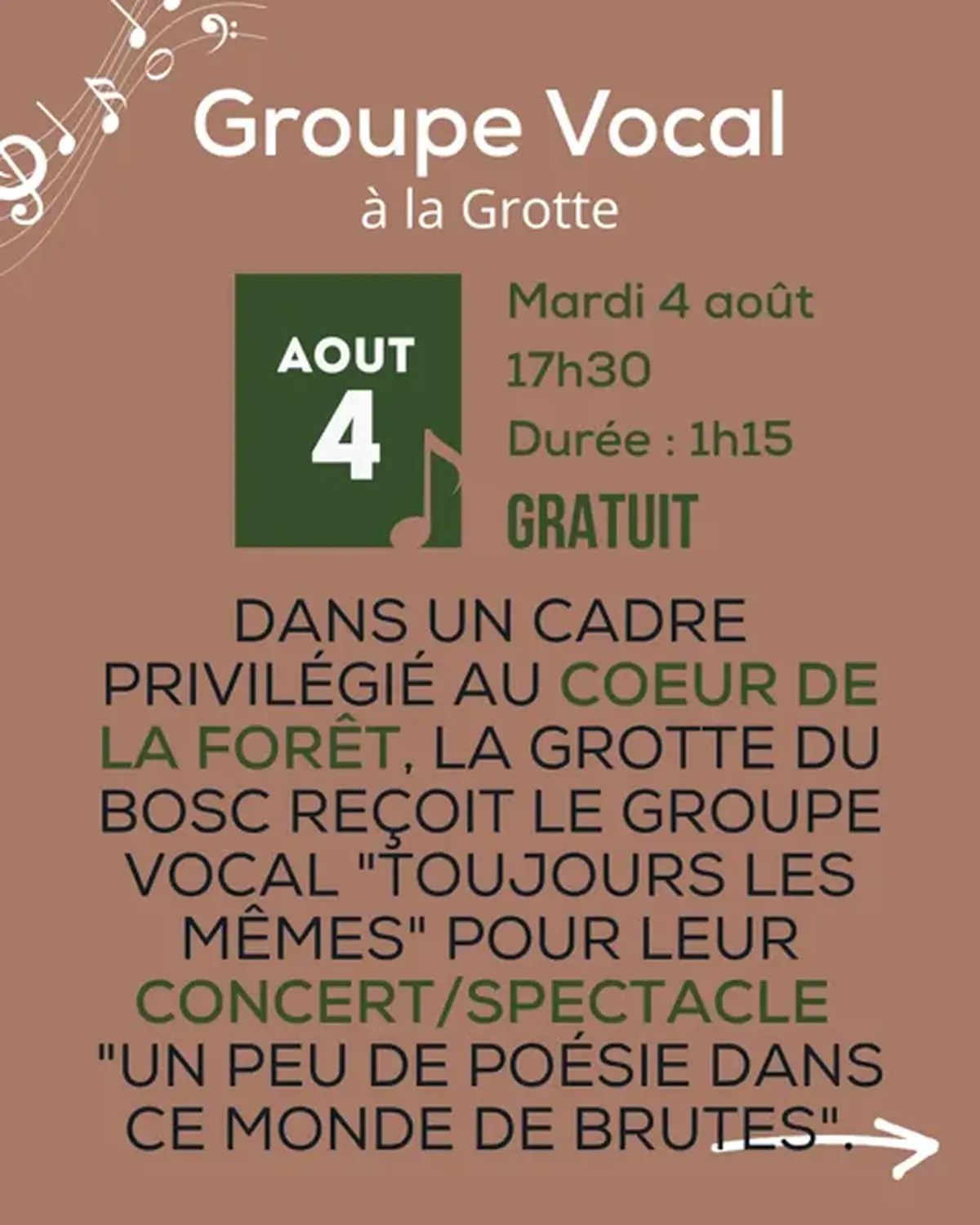 Groupe vocal Toujours les mêmes