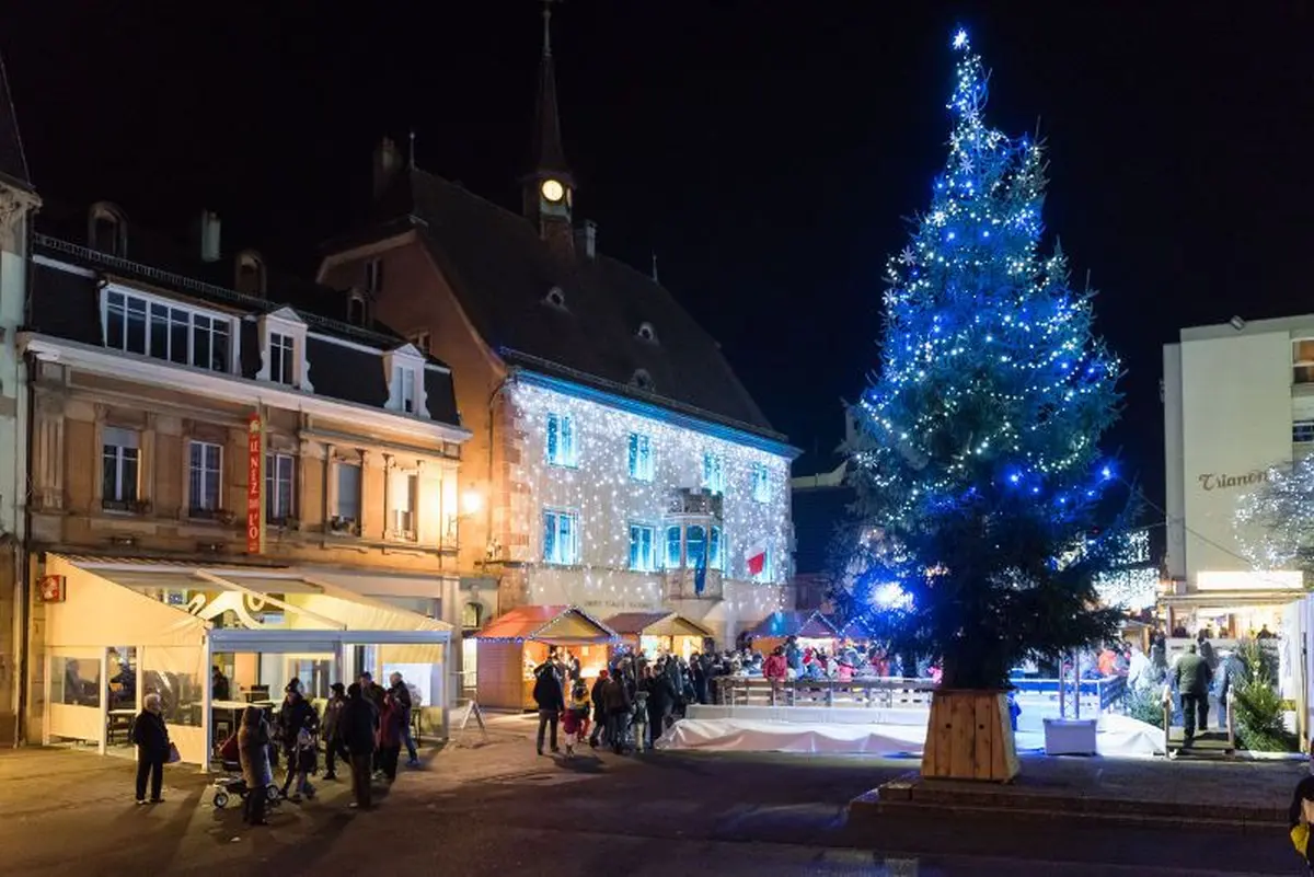 Guebwiller, tout en bleu !