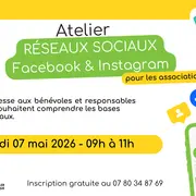 Guid'Asso : Atelier Gérer ses réseaux sociaux, Facebook &amp; Instagram