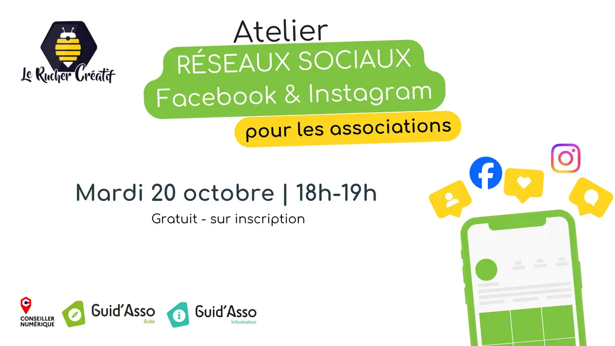 Guid'Asso : Atelier Gestion des réseaux sociaux