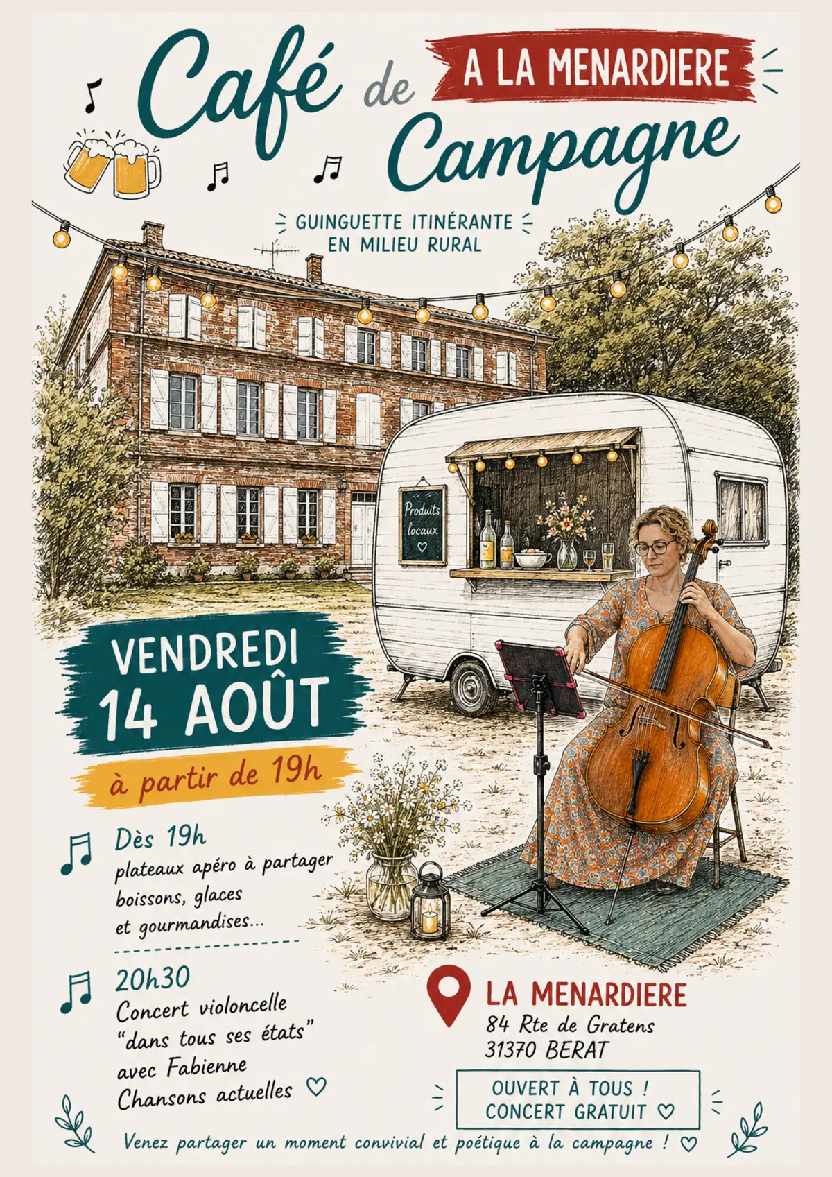 Guinguette A La Menardiere