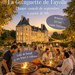 Guinguette au château de Fayolle