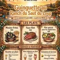 Guinguette au Ranch du Saut du Loup