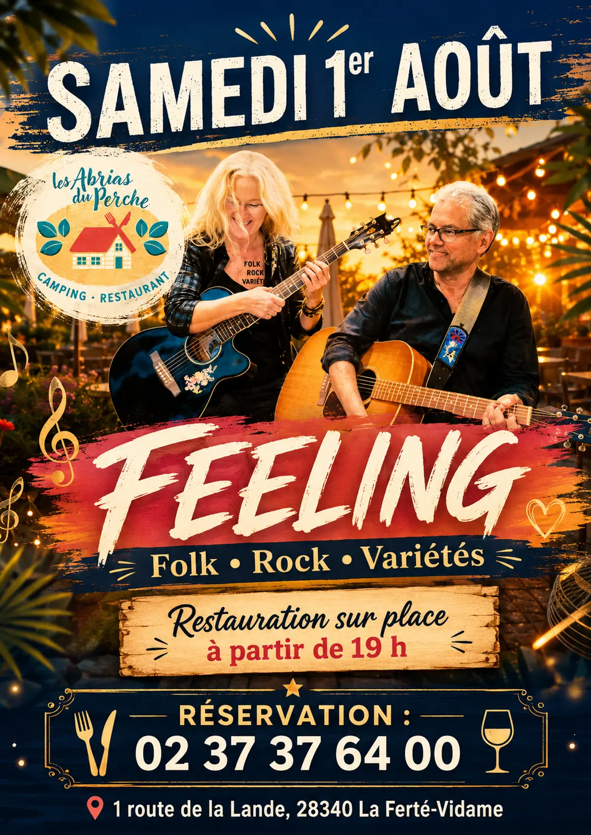 Guinguette - Concert avec Feeling
