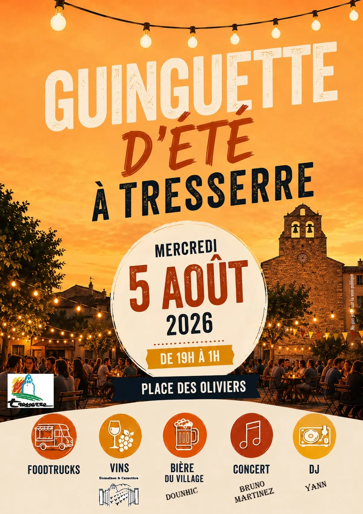 Guinguette D'été à Tresserre