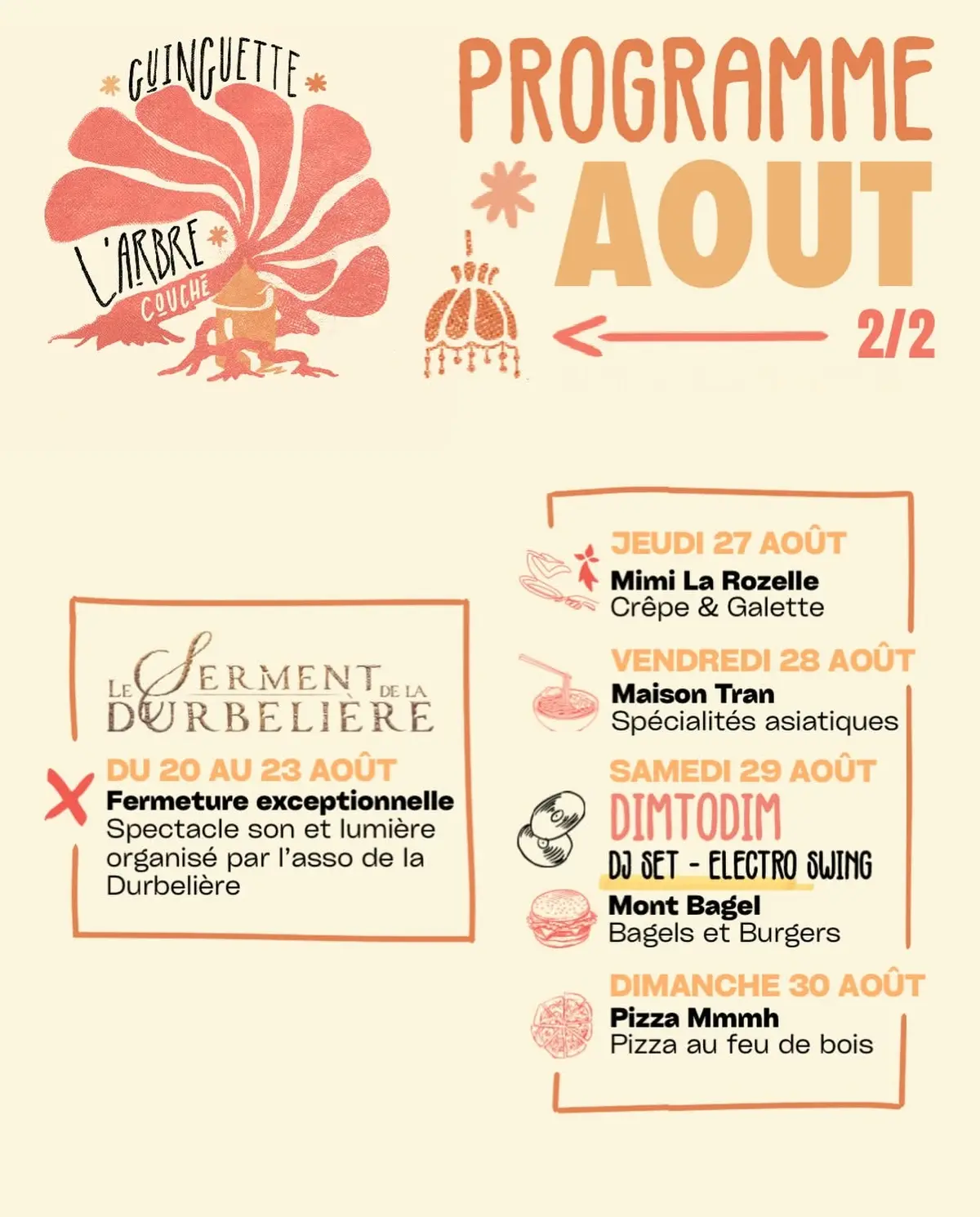 Guinguette de l'Arbre Couché - Concert - Lover Driv