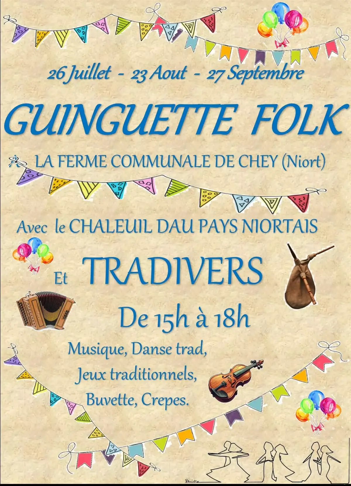 Guinguette folk à Niort
