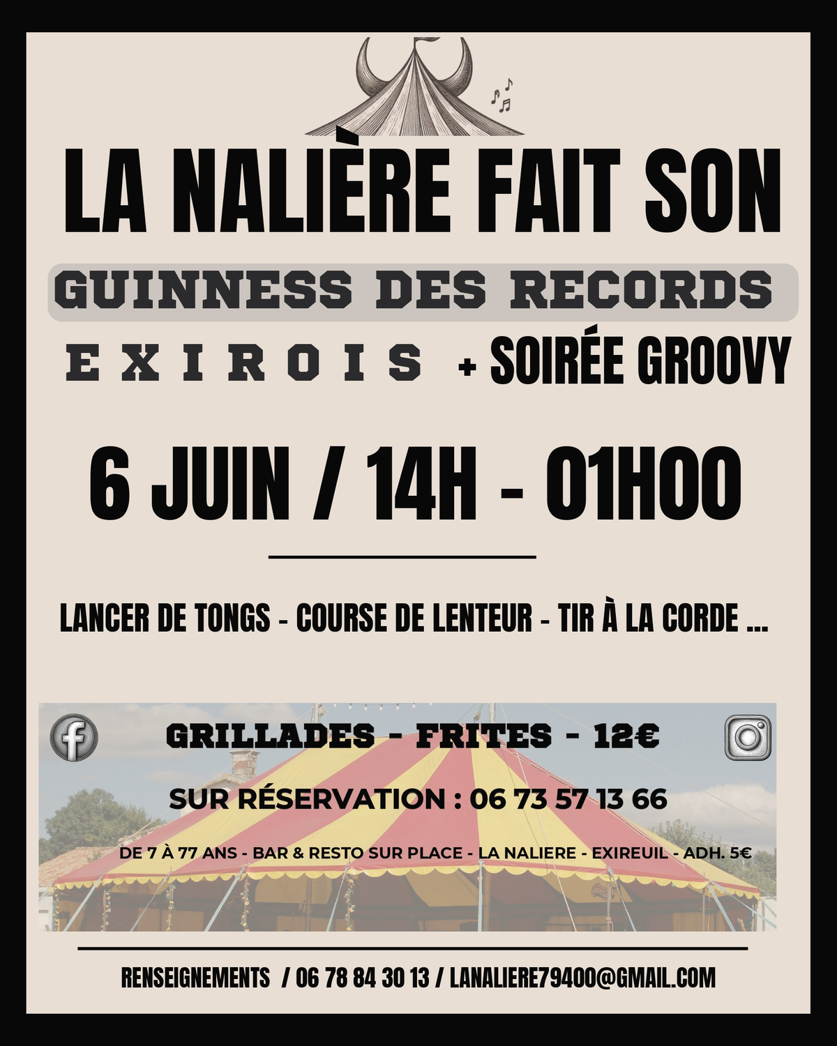 Guinness des Records Exirois // Soirée Groovy