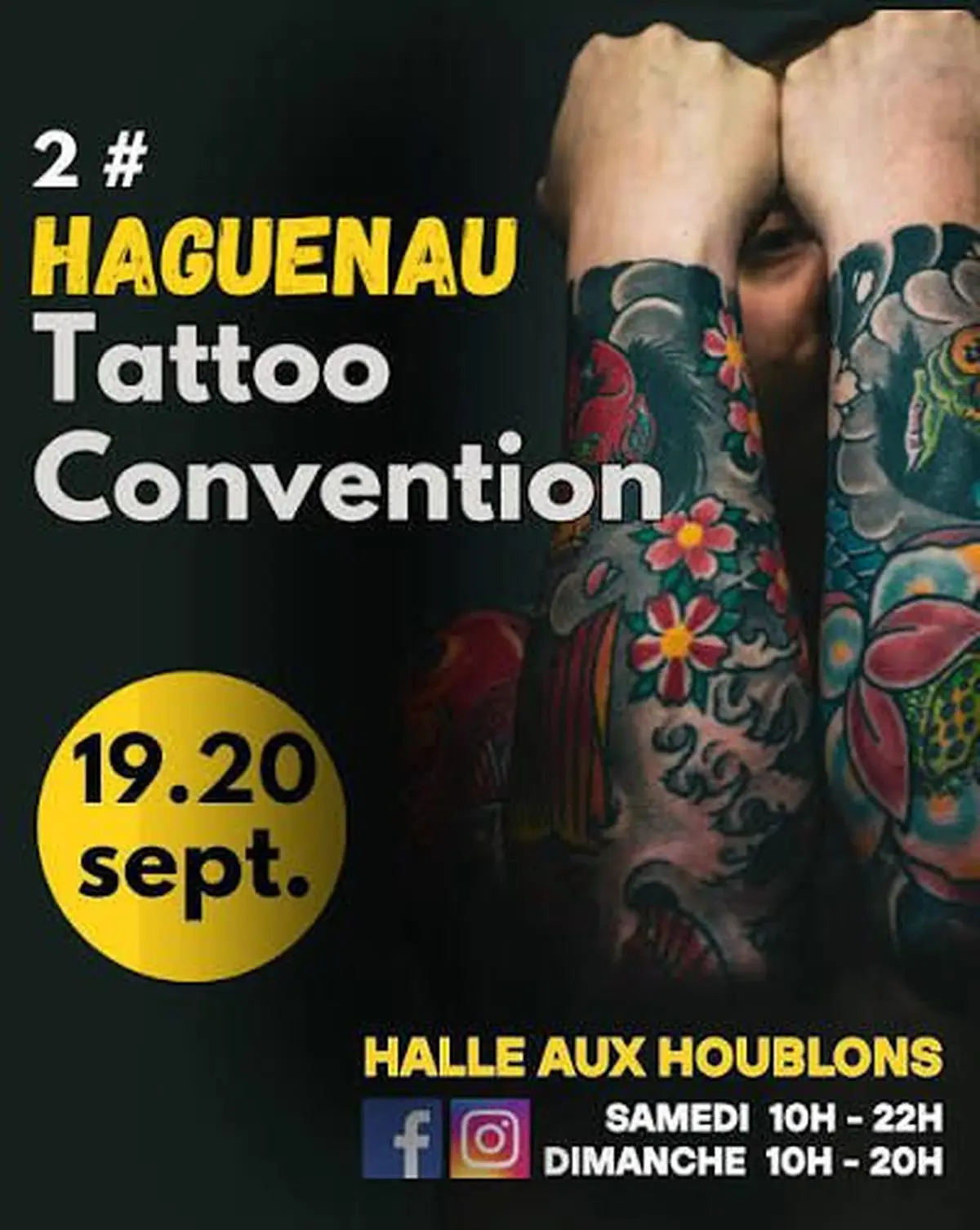 Haguenau Tattoo Convention : le salon du tatouage à la Halle aux Houblons