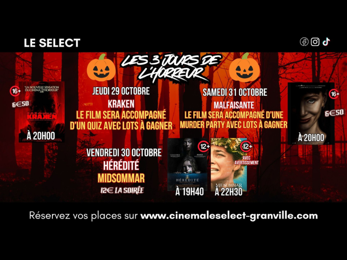 Halloween 2026 : Les 3 jours de l'horreur