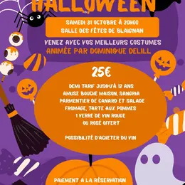 Halloween 2026 : Soirée à Blaignan-Prignac