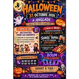 Halloween à Anglade