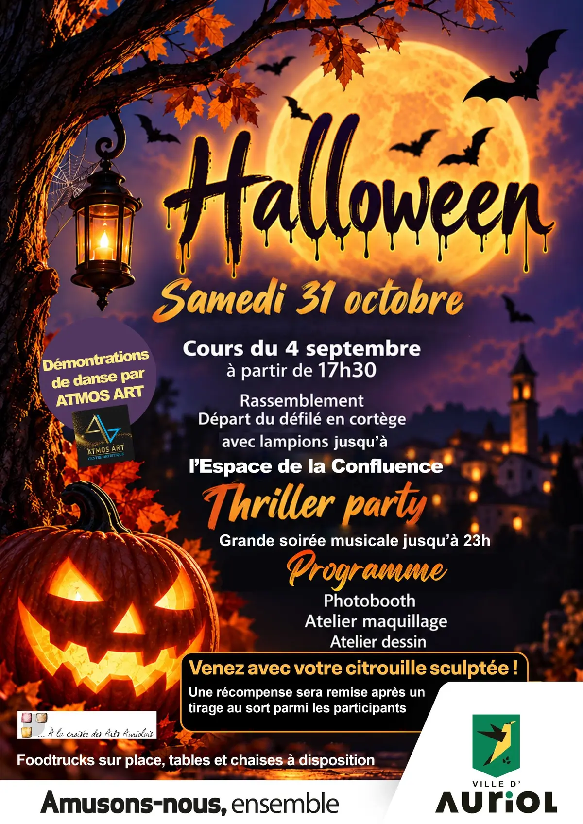 Halloween à Auriol - Défilé et Thriller Party