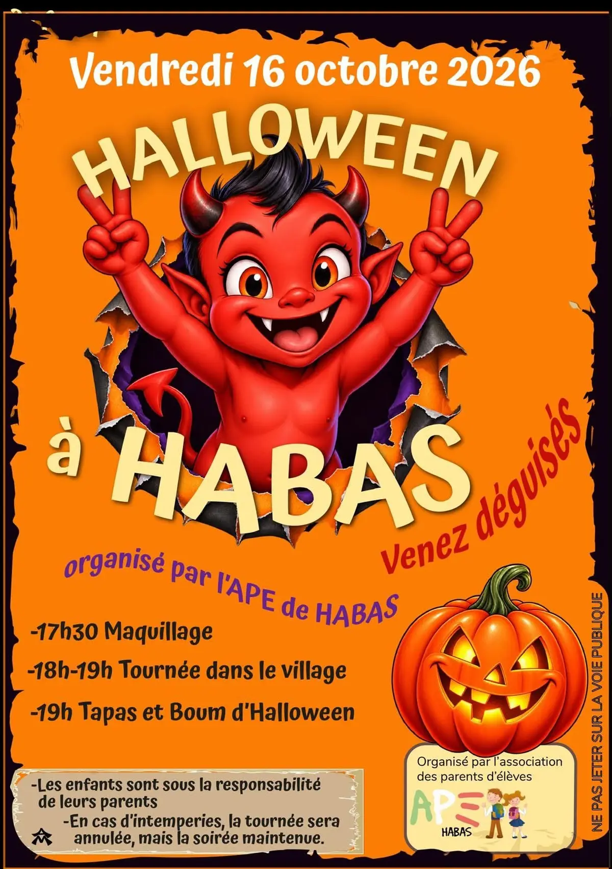 Halloween à Habas