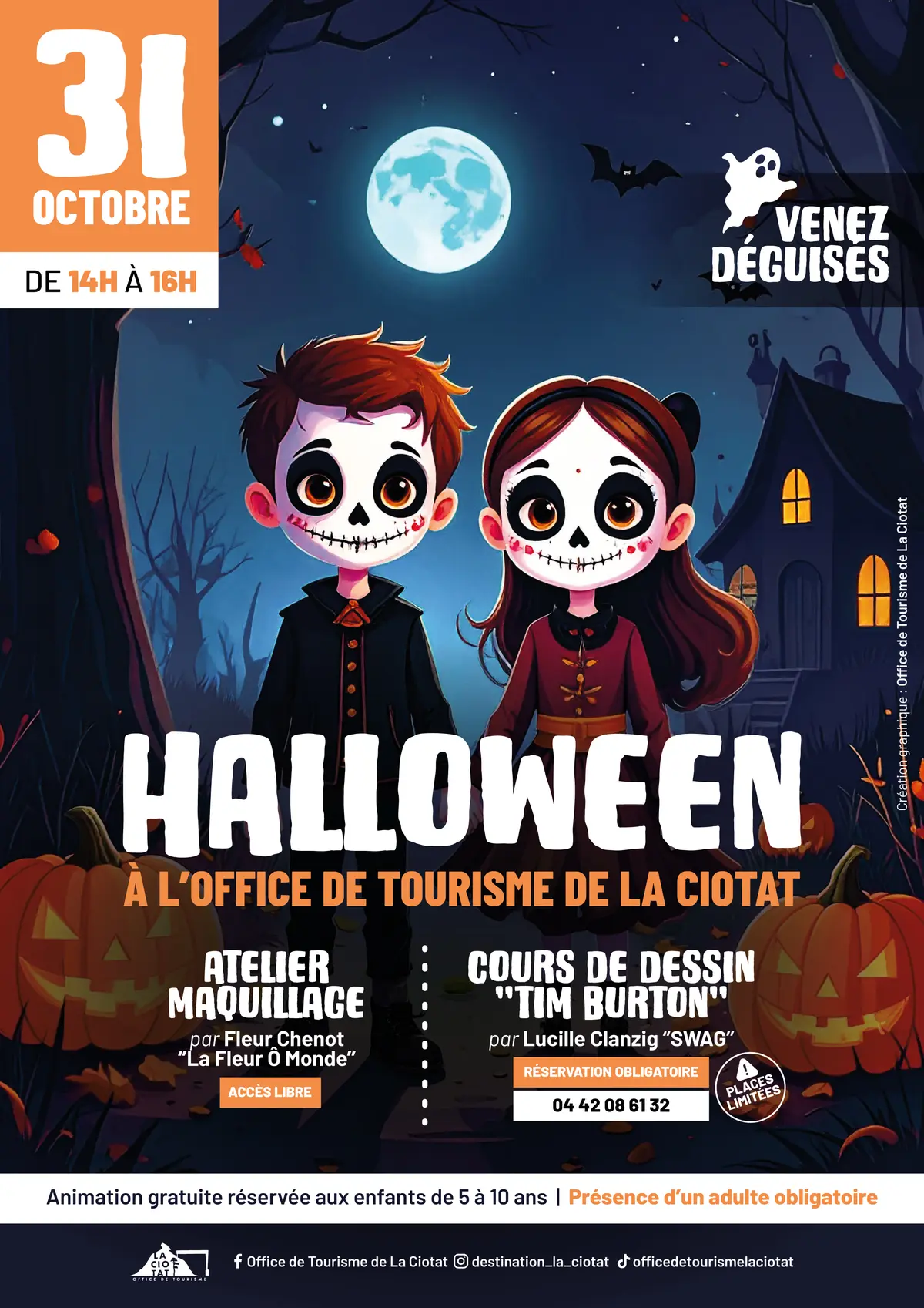 Halloween à l'office de tourisme de La Ciotat