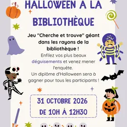Halloween à la bibliothèque Pajatoutage