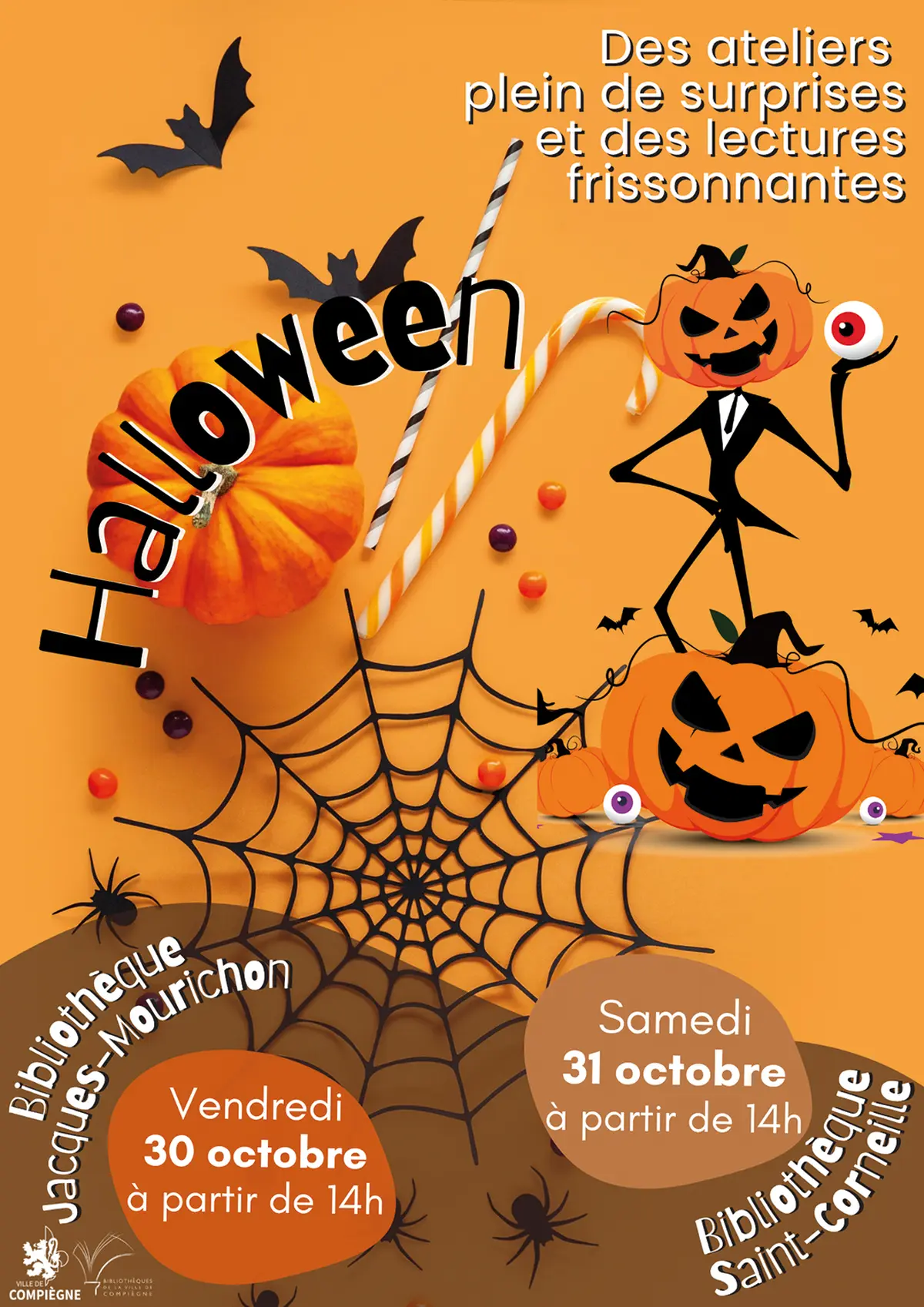 Halloween à la bibliothèque | Saint-Corneille
