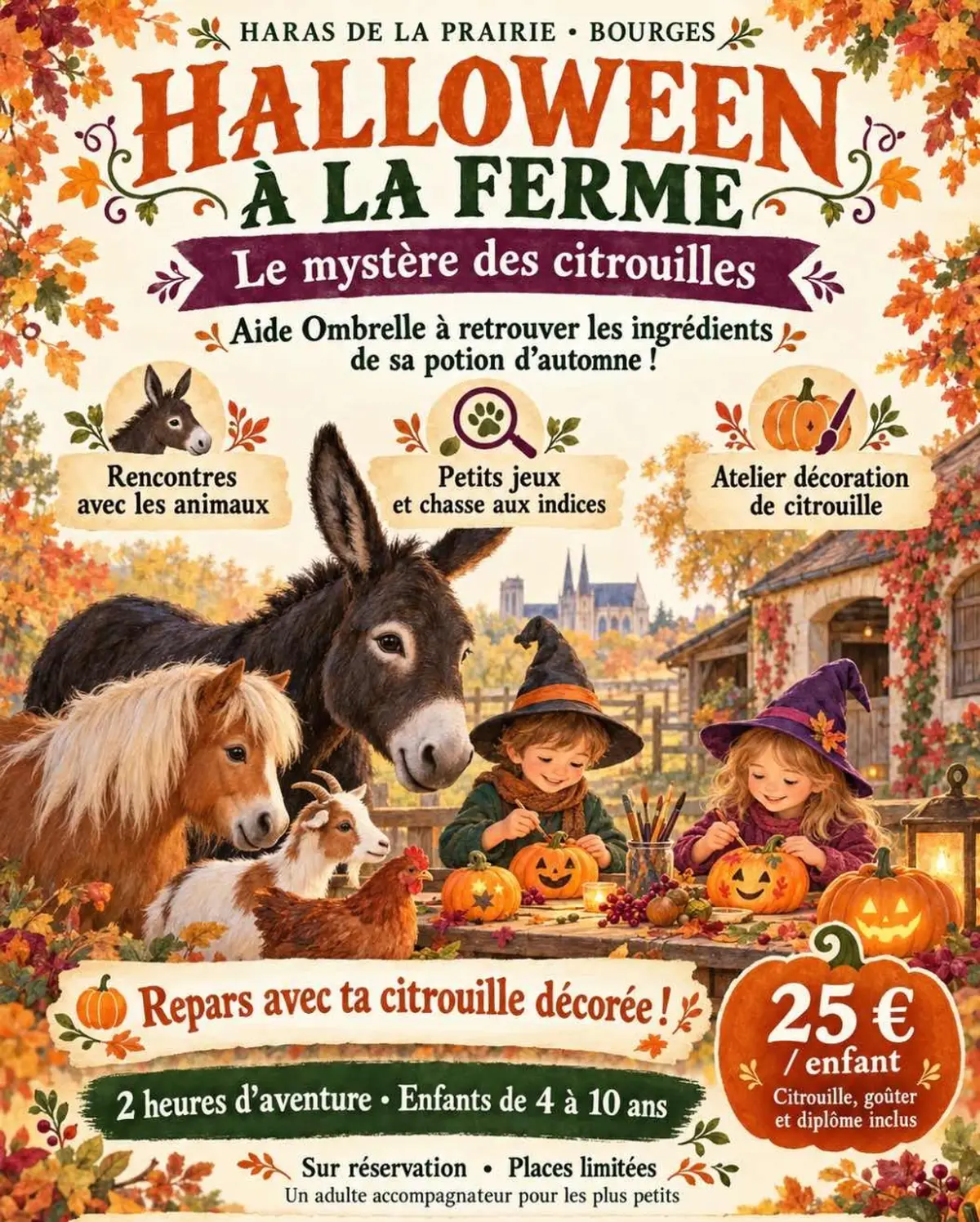Halloween à la ferme