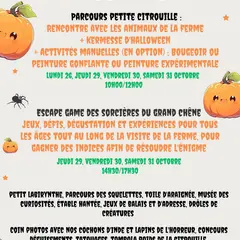 Halloween à la ferme