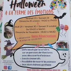 Halloween à la Ferme des émotions