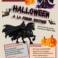 Halloween à La Ferme Exotique