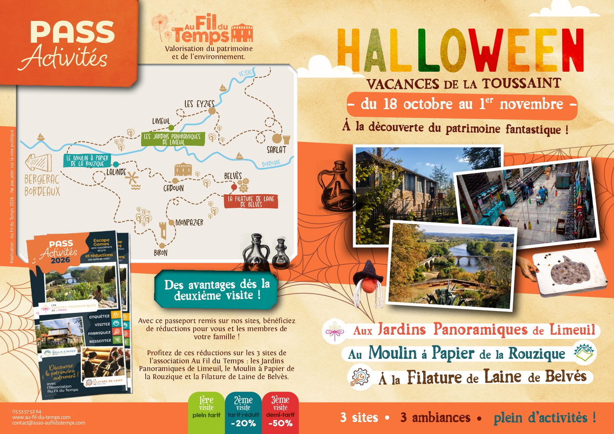 Halloween à la Filature de Laine de Belvès