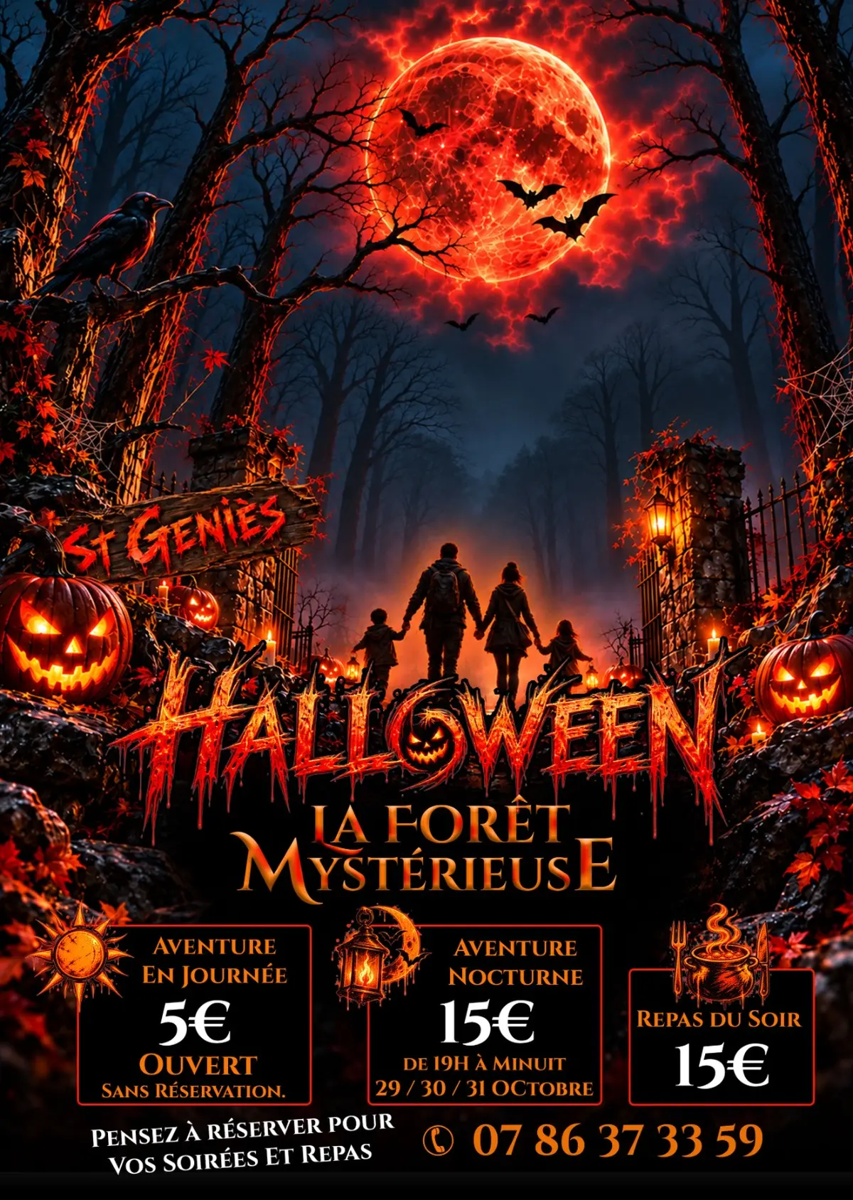 Halloween A La Foret Mysterieuse
