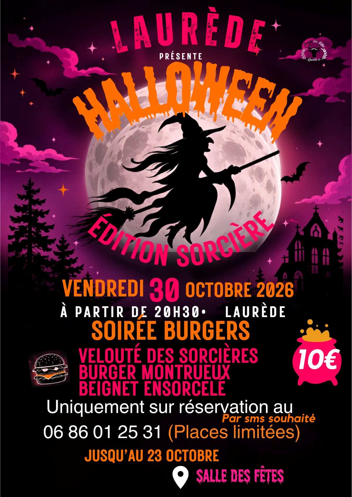 Halloween à Laurède - Édition sorcière