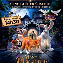 Halloween à Pertuis-Ciné goûter Le Manoir Magique