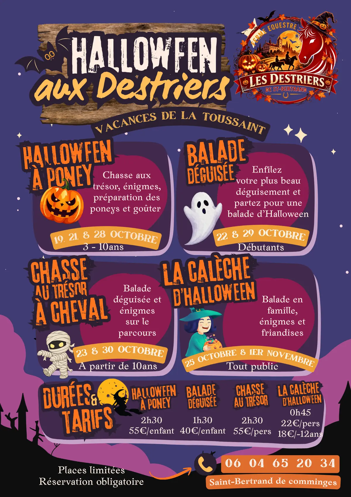 Halloween à Poney
