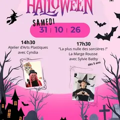 Halloween - Atelier & Spectacle de lectures théâtralisées !