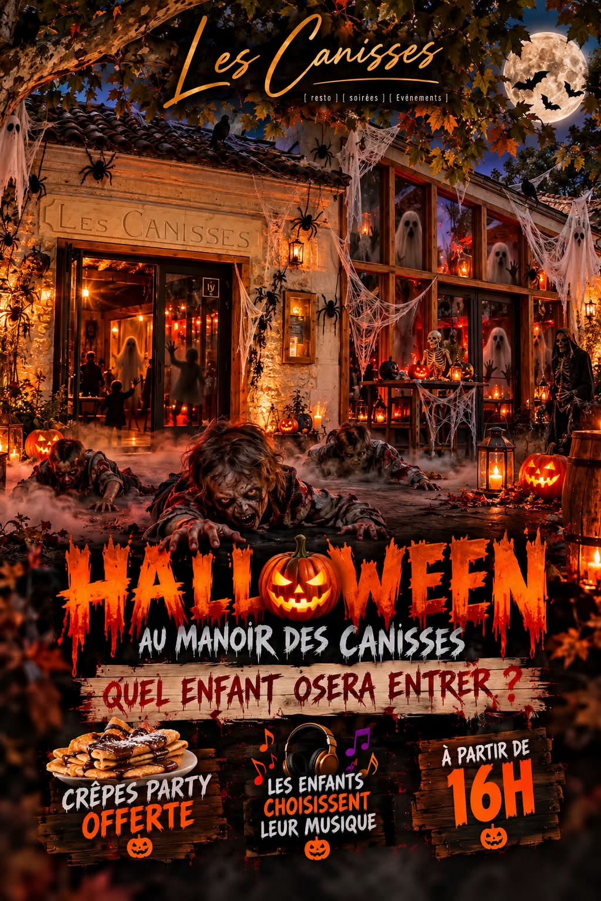 Halloween au Bistrot des Canisses