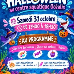 Halloween au centre aquatique Océalis
