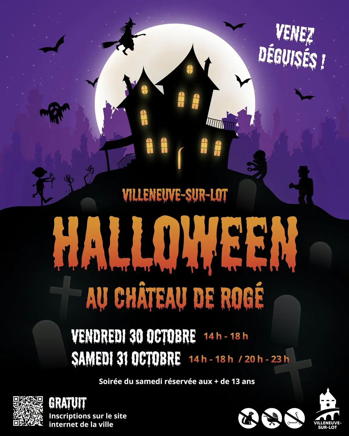 Halloween au Château de Rogé