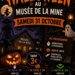 Halloween au Musée de la Mine