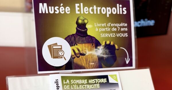 La sombre histoire de l'&eacute;lectricit&eacute; : un livret-jeu et des visites dans le noir au Mus&eacute;e Electropolis