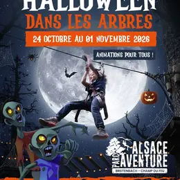 Halloween au Parc Alsace Aventure de Breitenbach