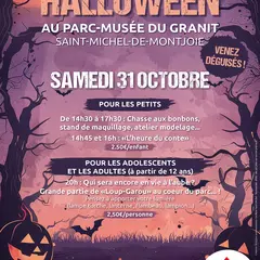 Halloween au parc-musée du granit