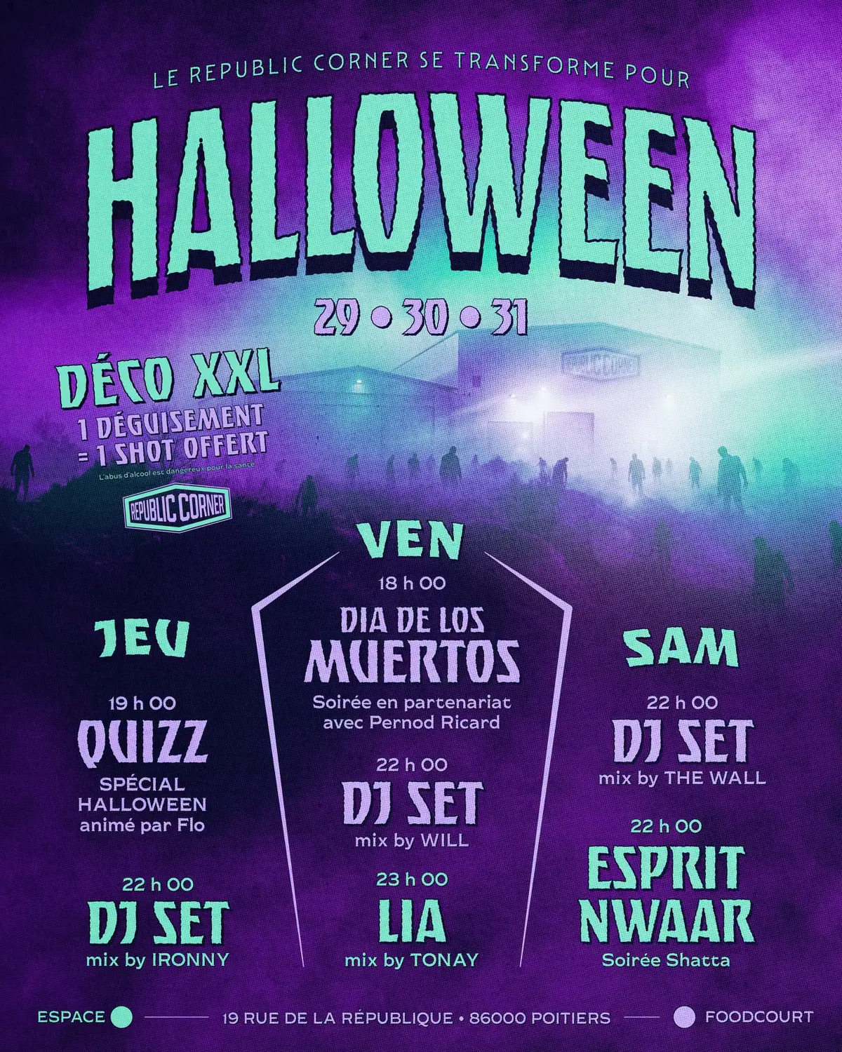 Halloween au Republic Corner
