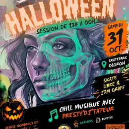 Halloween au skatepark d'Oloron