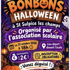 Halloween - Chasse au bonbon - Saint-Sulpice-les-Champs