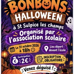 Halloween - Chasse au bonbon - Saint-Sulpice-les-Champs