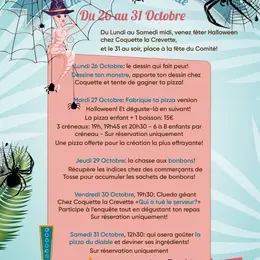 Halloween chez Coquette La Crevette