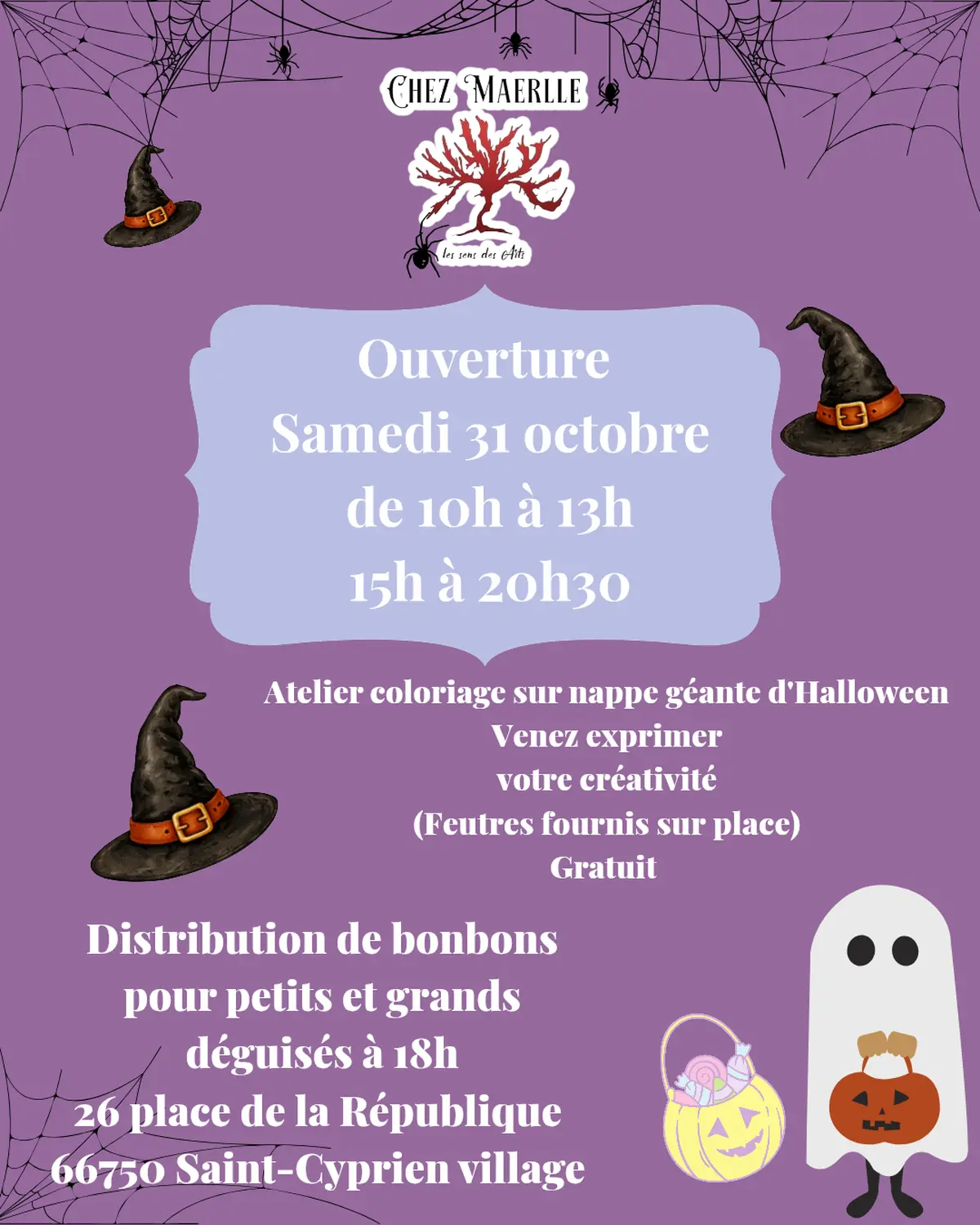 Halloween Chez Maerlle