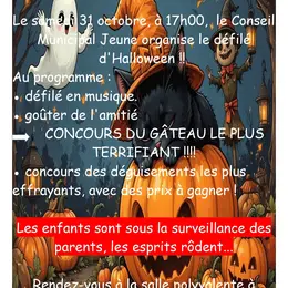 Halloween - Concours de gâteau