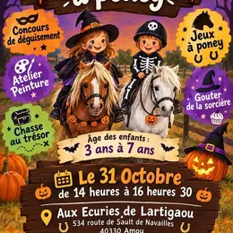 Halloween en poney