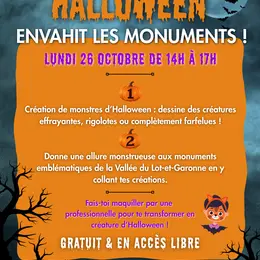 Halloween envahit les monuments !