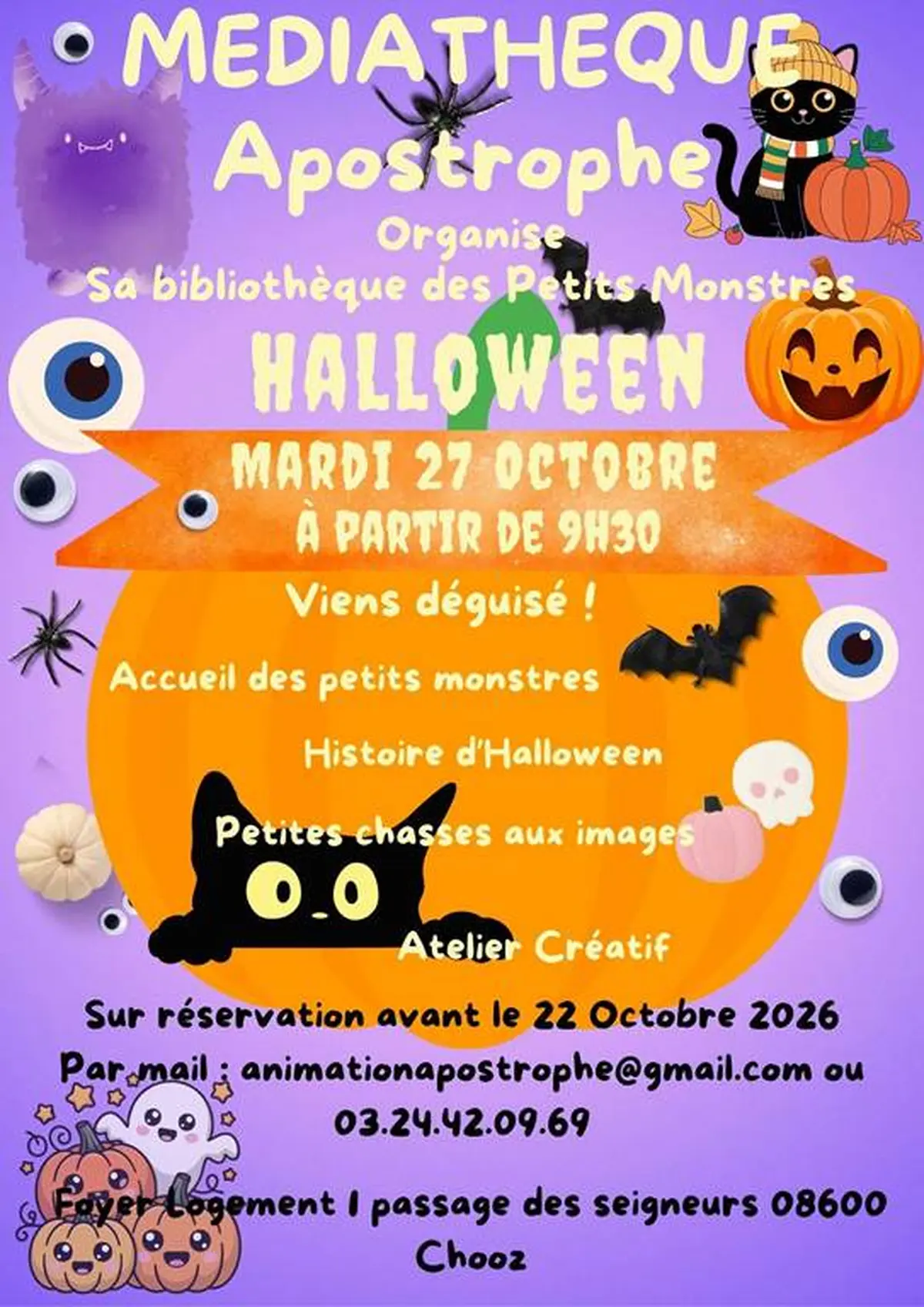 Halloween et les petits monstres