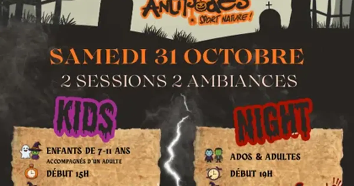 Halloween- jeu de piste géant - Antipodes