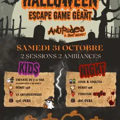 Halloween- jeu de piste géant - Antipodes